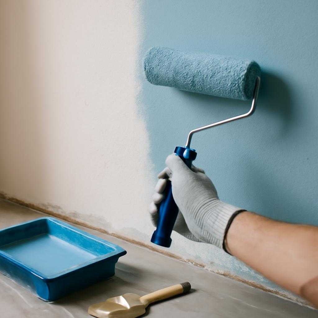 покраска стен