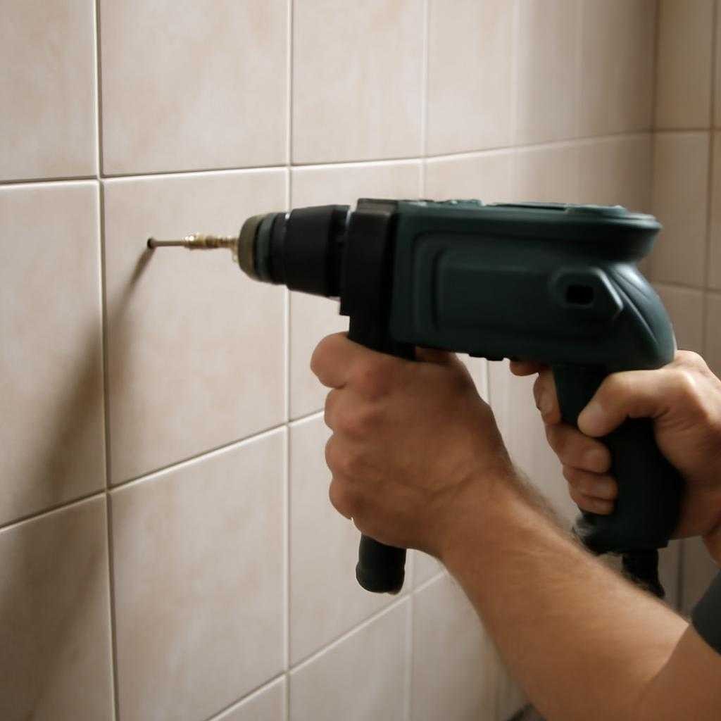 сверление кафеля