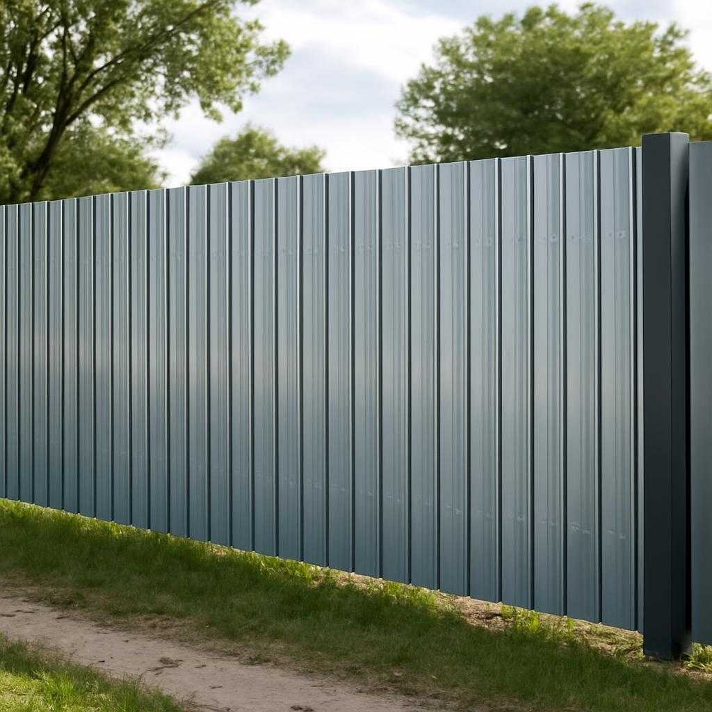 забор из профнастила