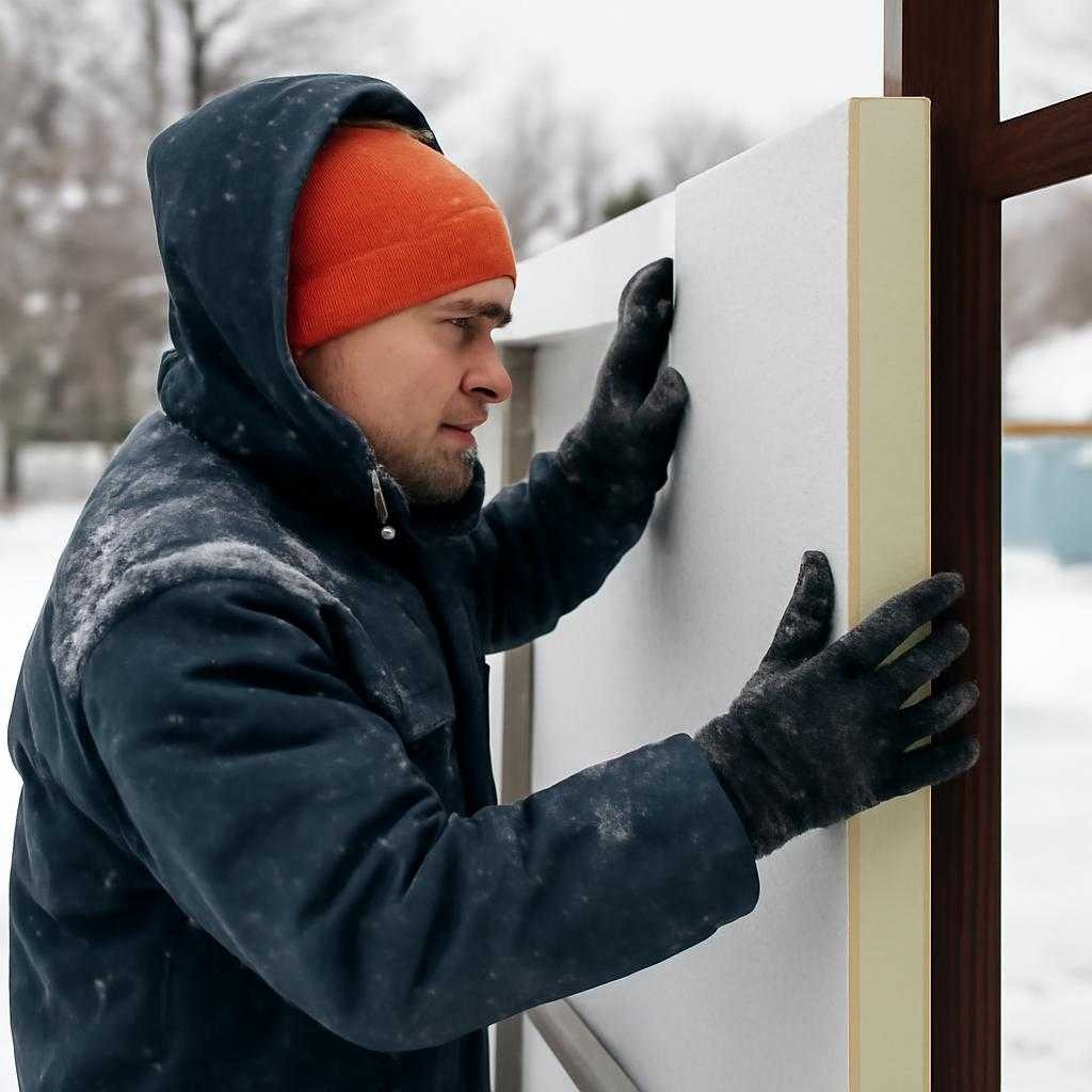 зимний монтаж