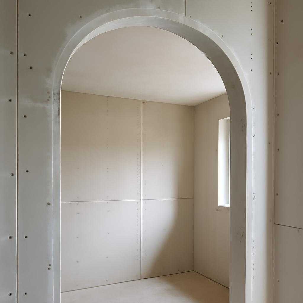 арка из гипсокартона