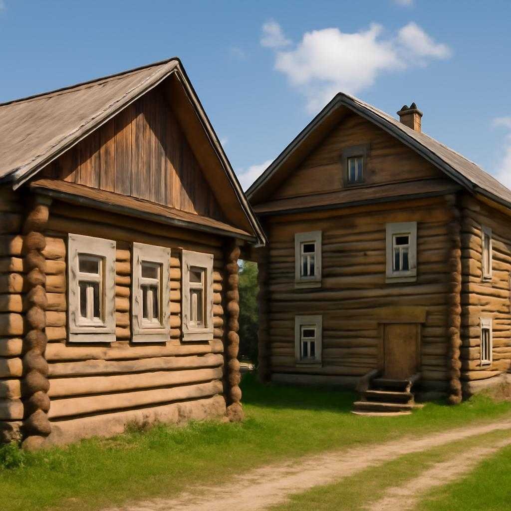 деревянные дома