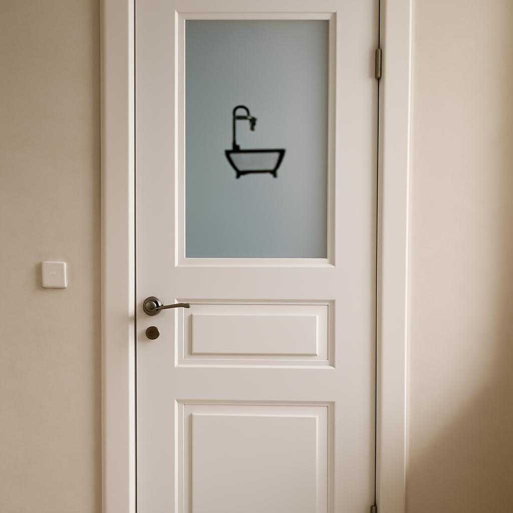 дверь для ванной