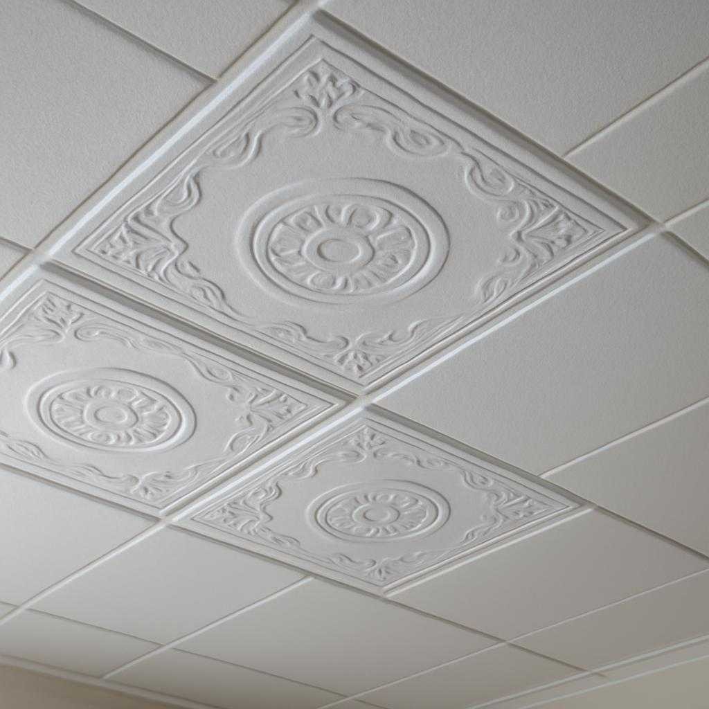 клеевая потолочная плитка