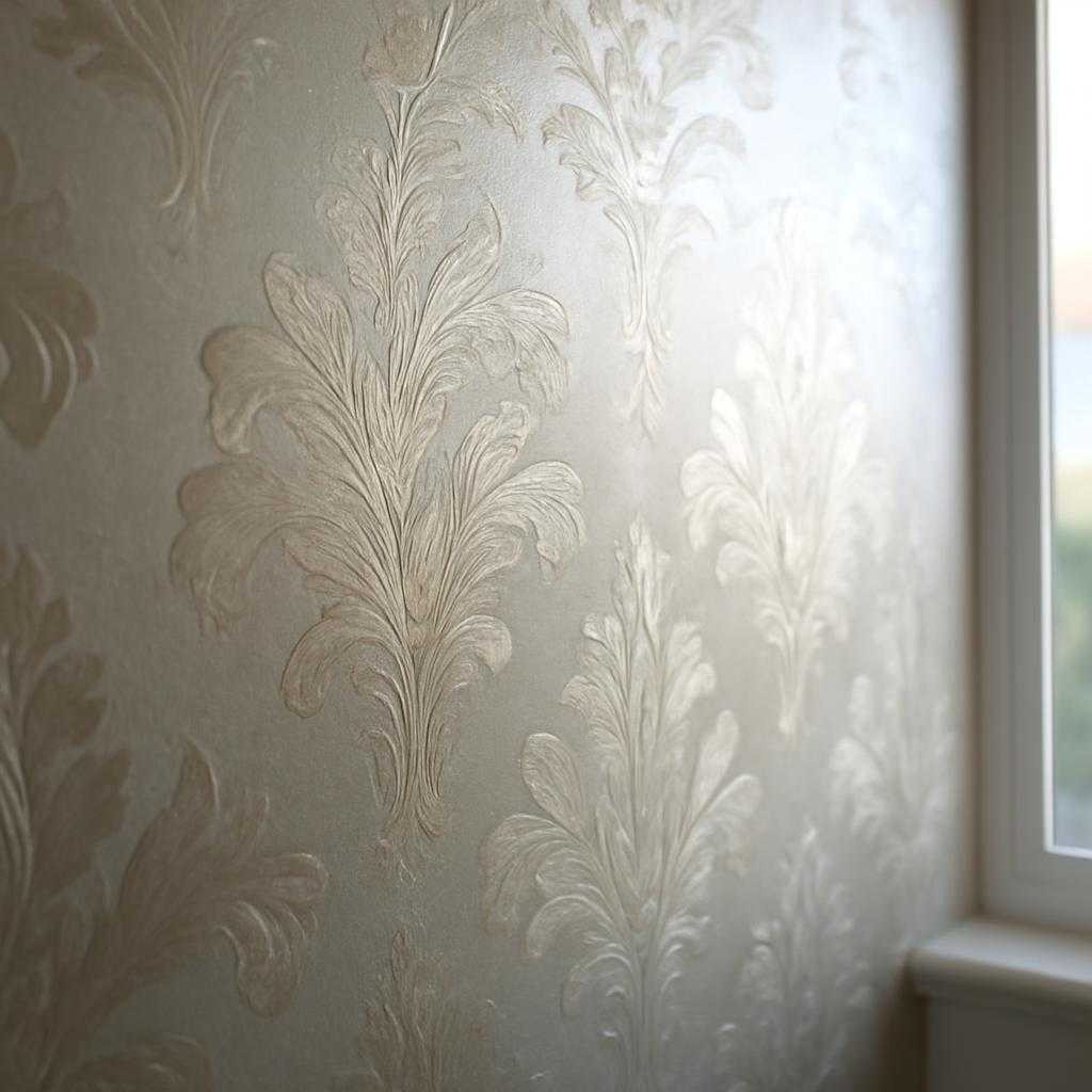 металлизированные обои