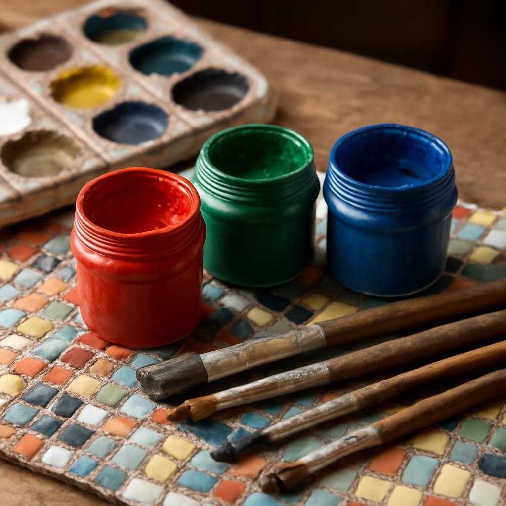 мозаичные краски