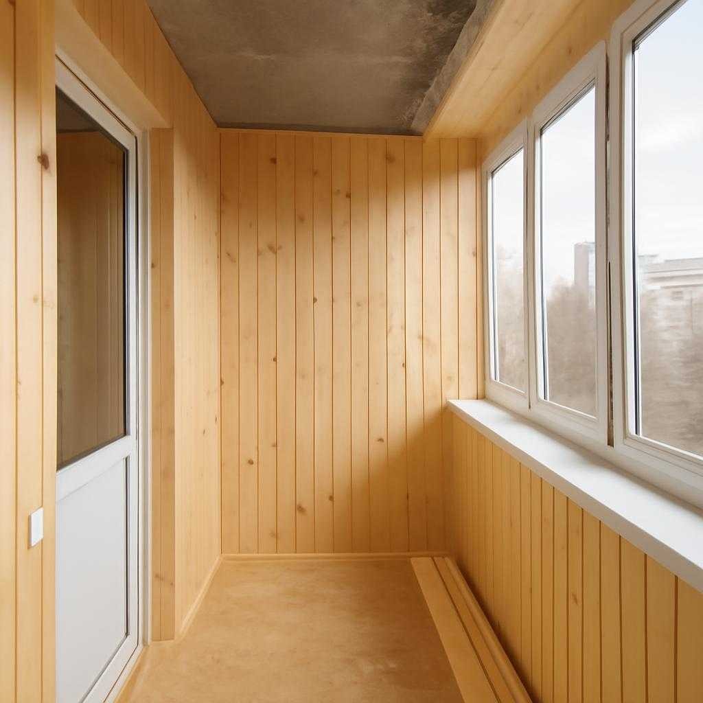 обшивка балкона