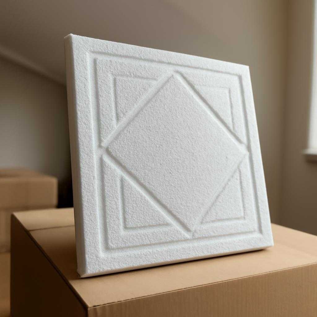 пенопластовые потолочные плитки