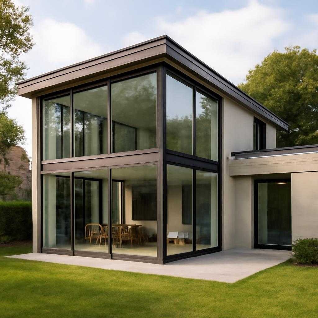 полное остекление коттеджей