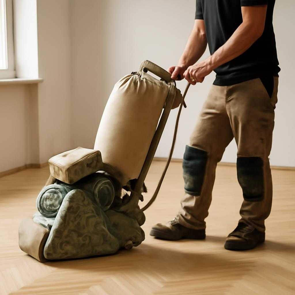 шлифование паркета