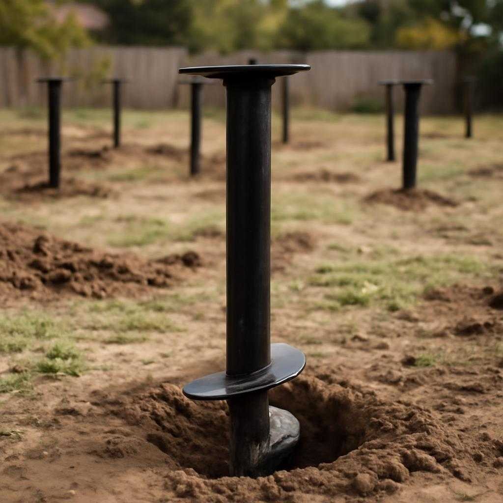 свайно-винтовой фундамент