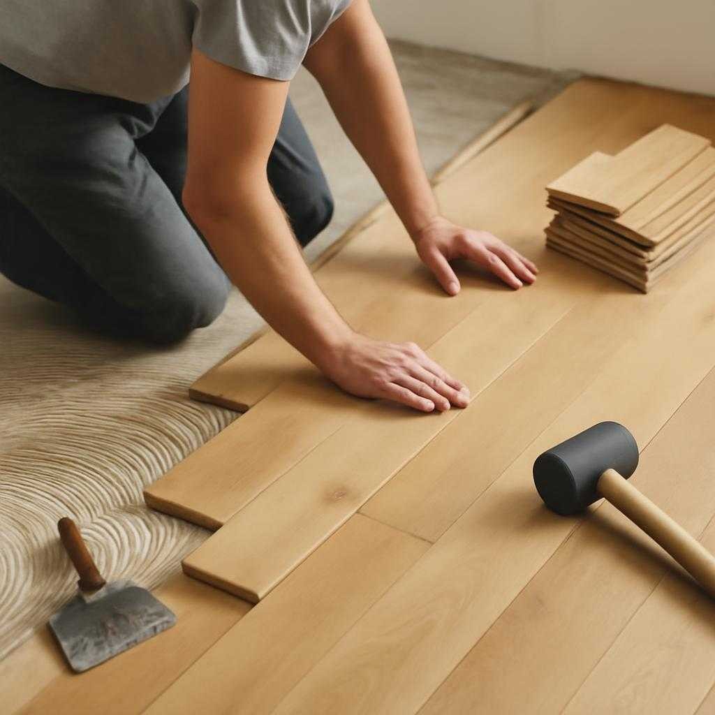 укладка паркета