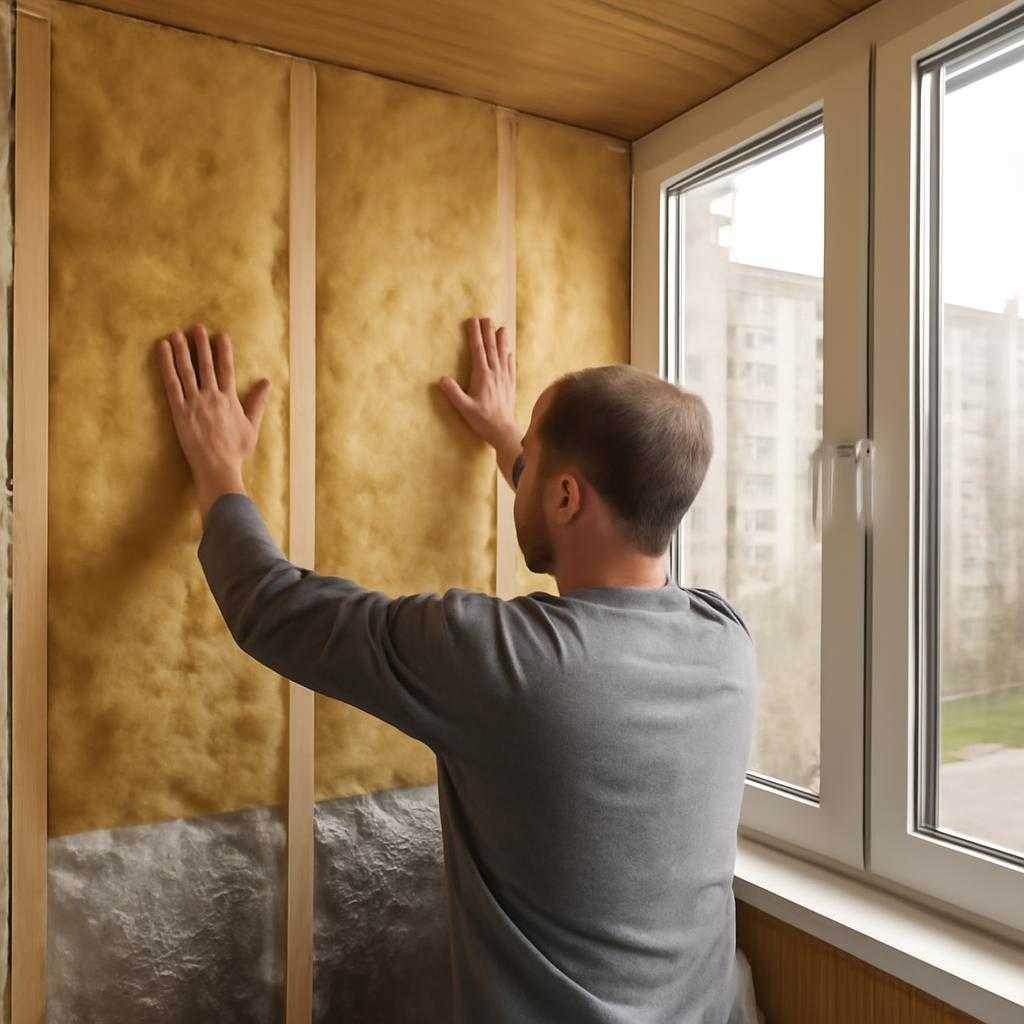 утепление балкона