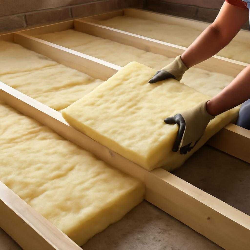 утепление пола