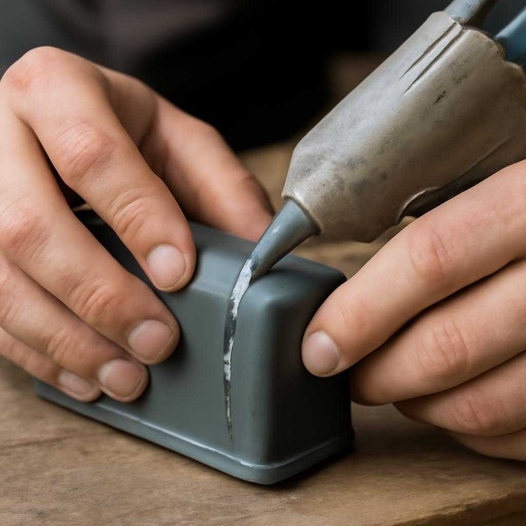 заделка пластика