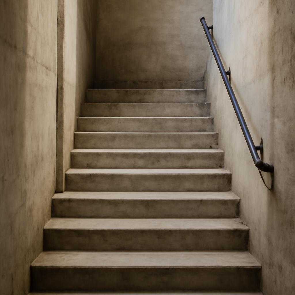 бетонная лестница