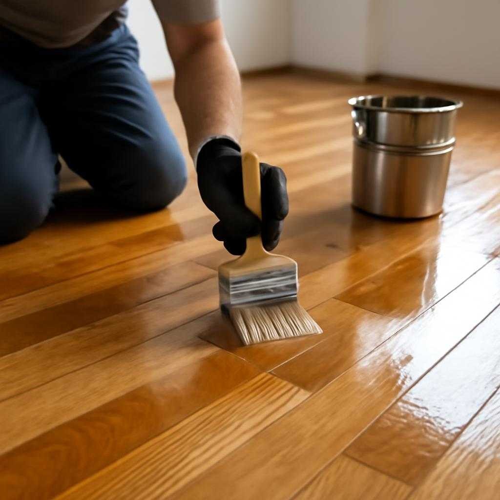 лакировка паркета