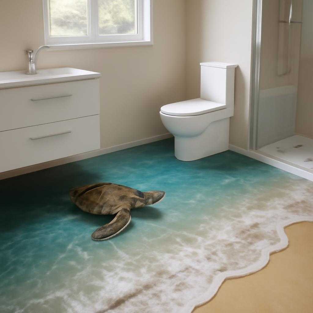 наливные 3D-полы