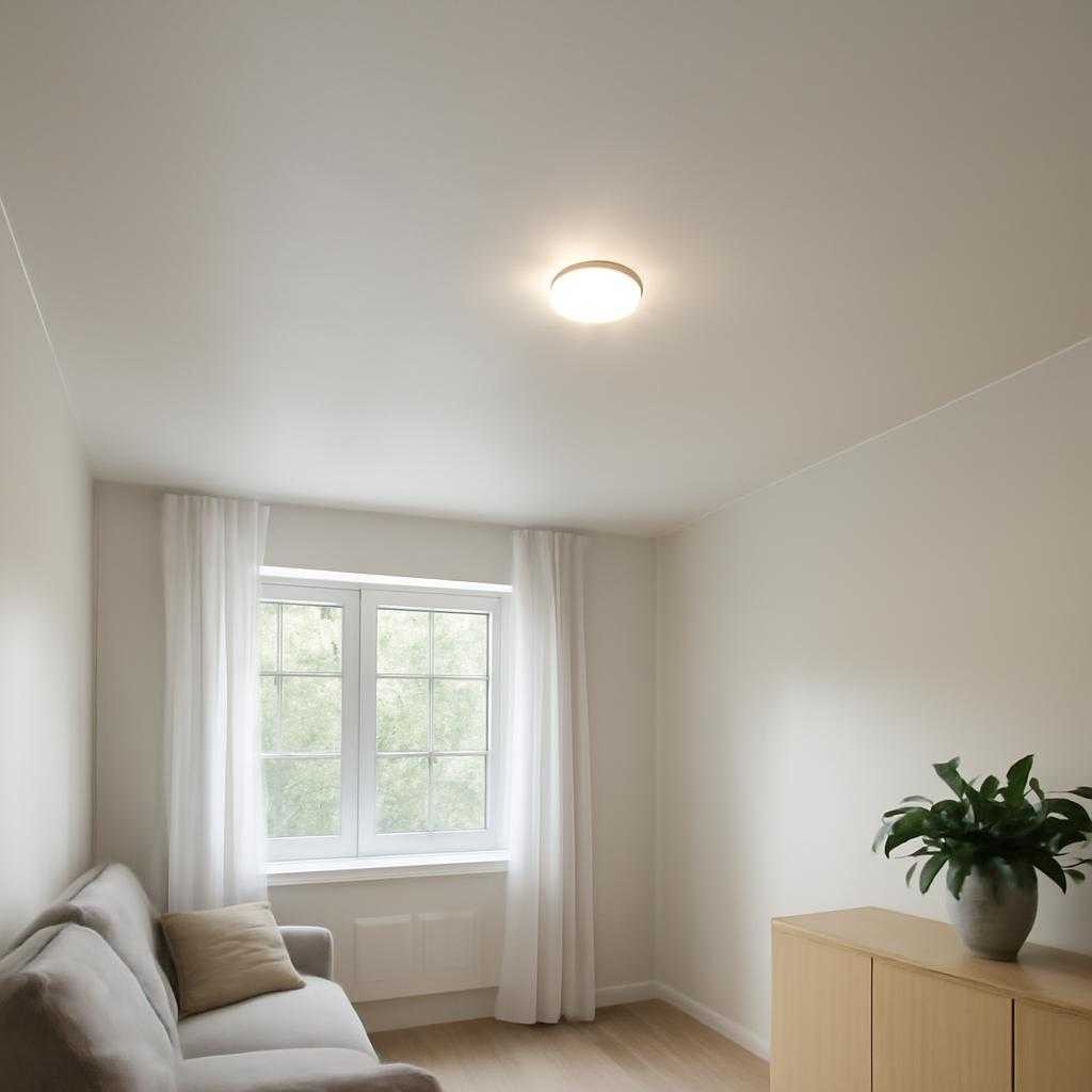 одноуровневые натяжные потолки