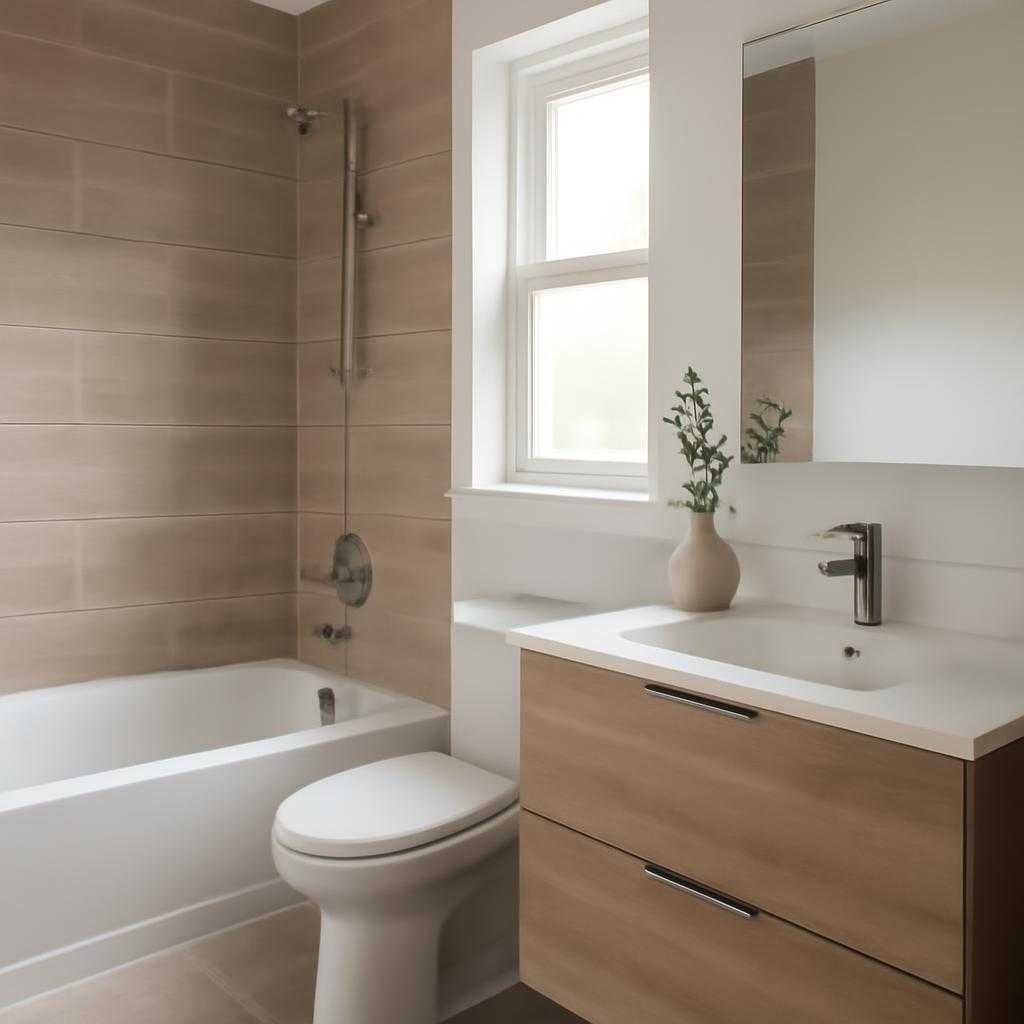 отделка ванной комнаты