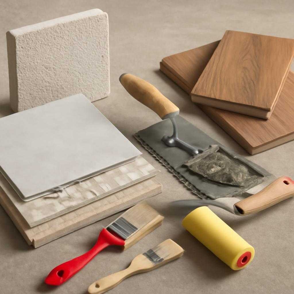 отделочные материалы