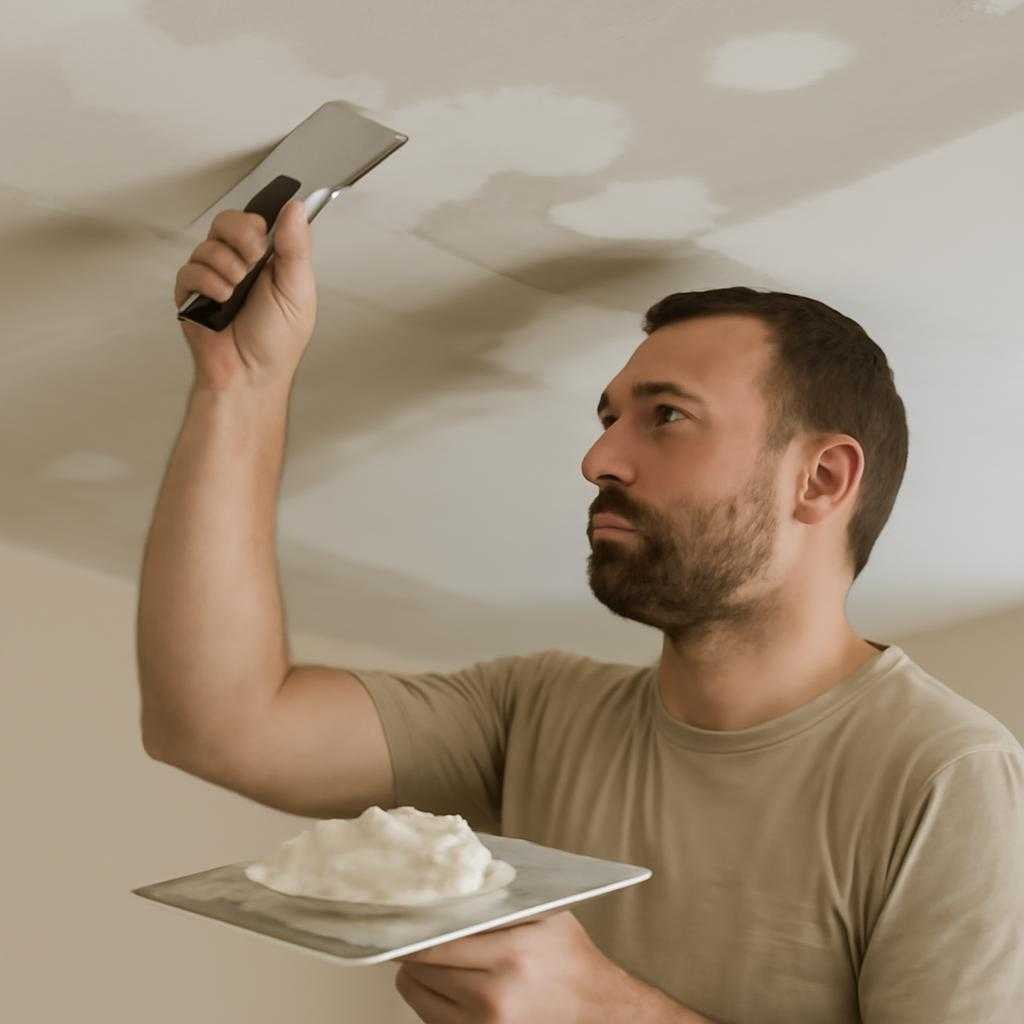 подготовка потолка