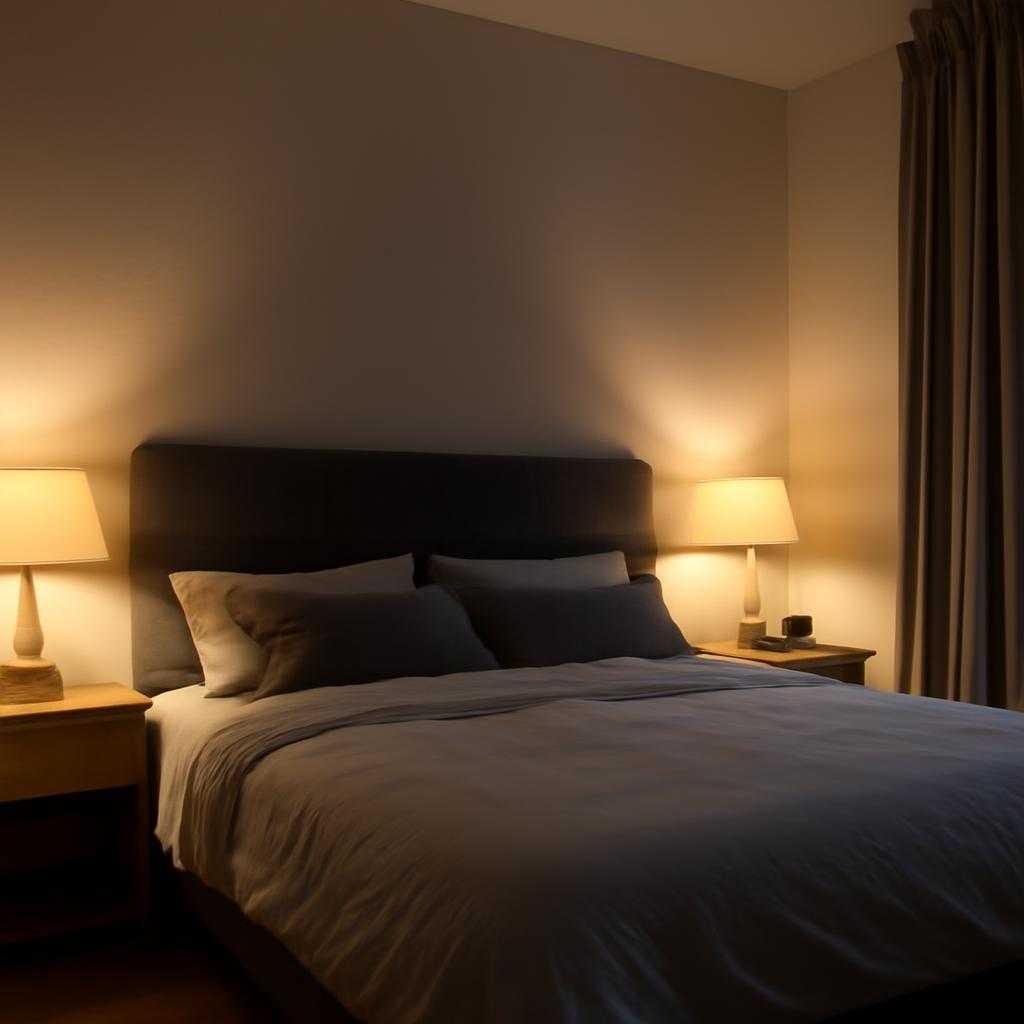 подсветка спальни