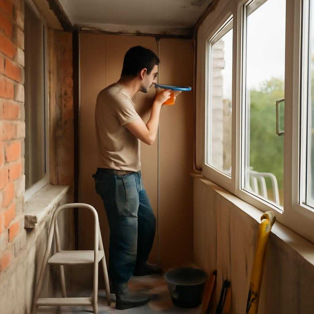 ремонт балкона