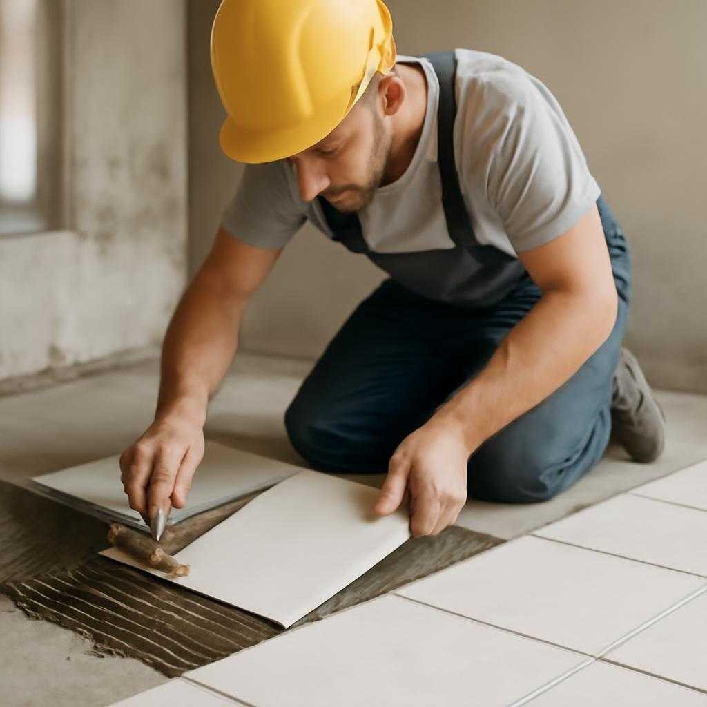 укладка кафеля