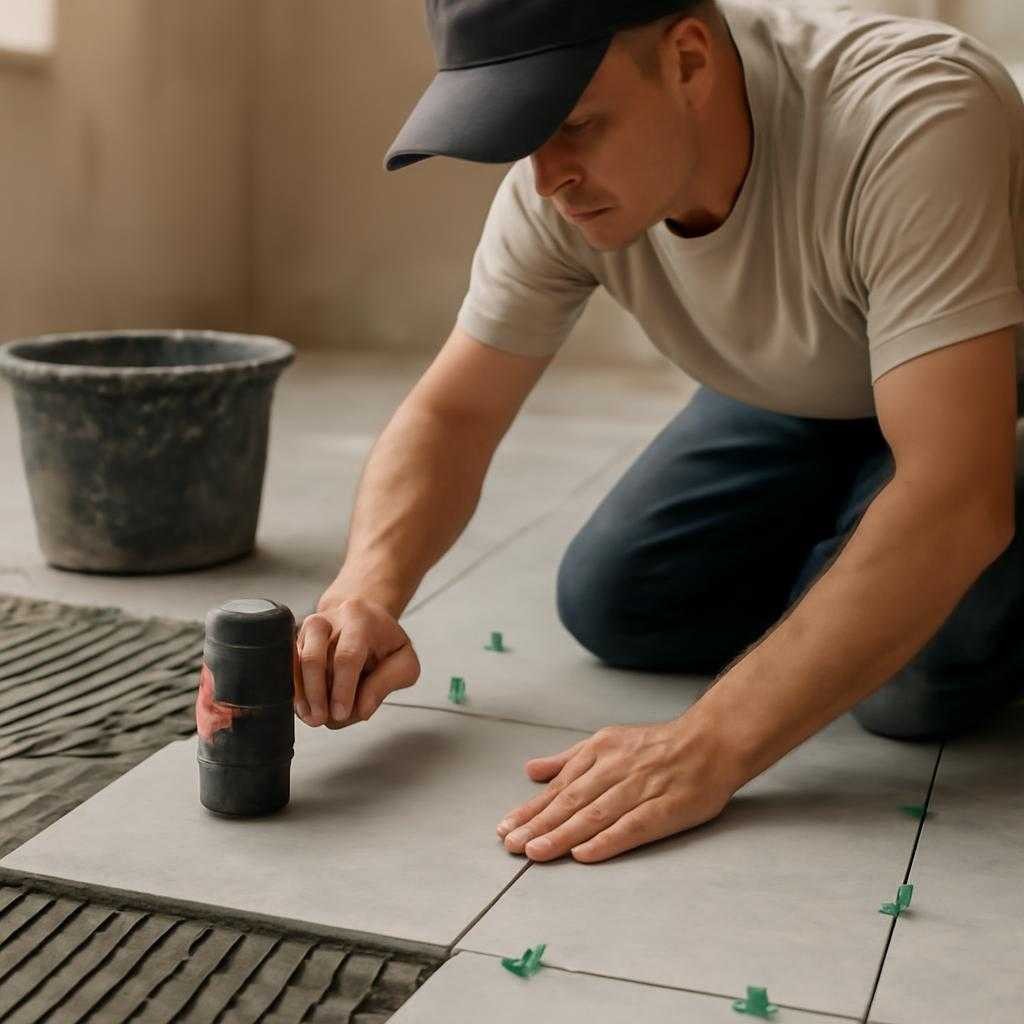 укладка кафеля