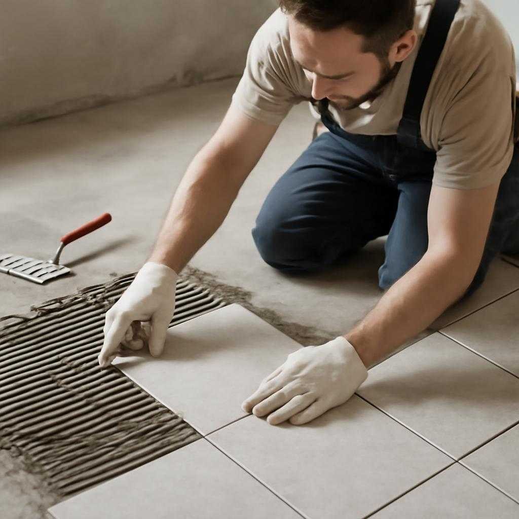 укладка плитки