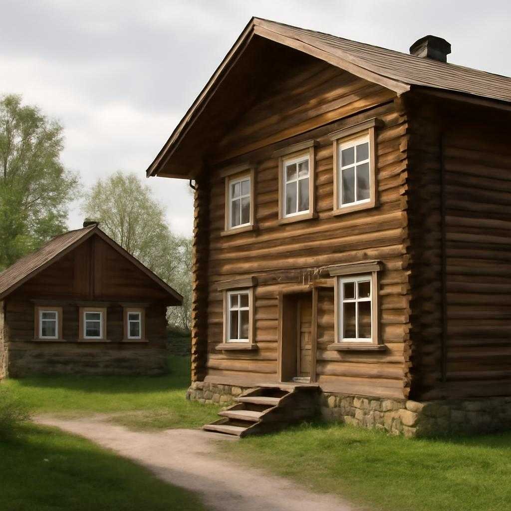деревянные дома