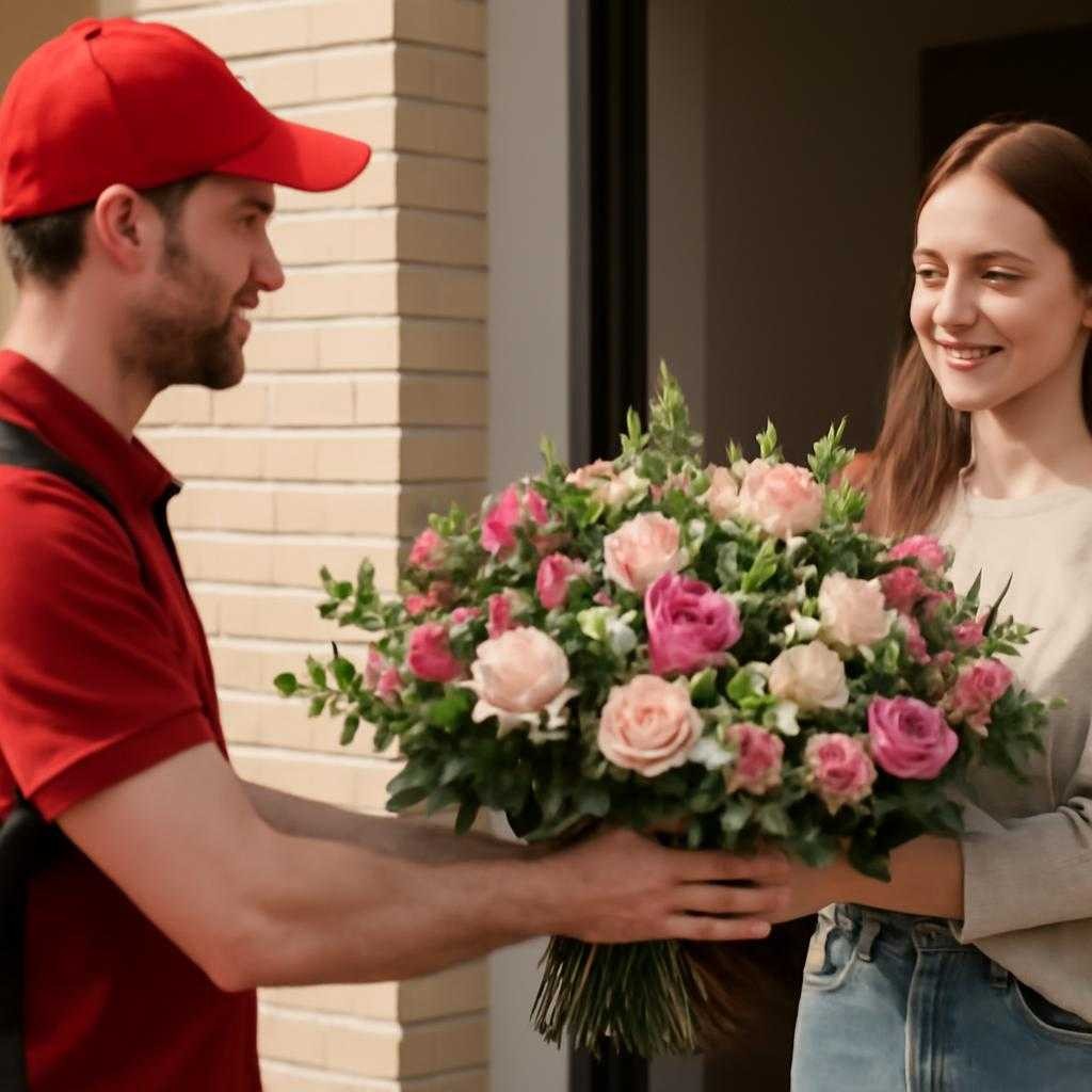 доставка цветов