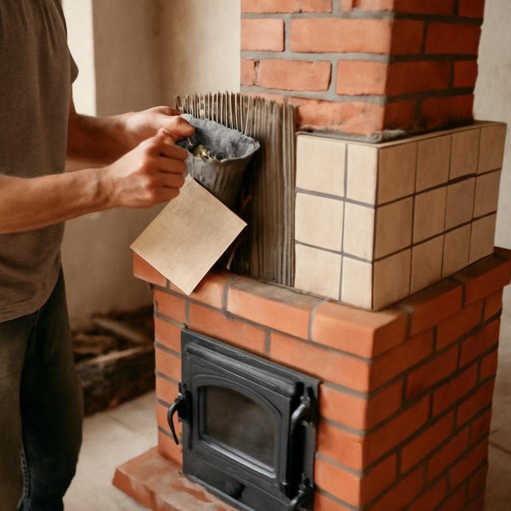 облицовка печи