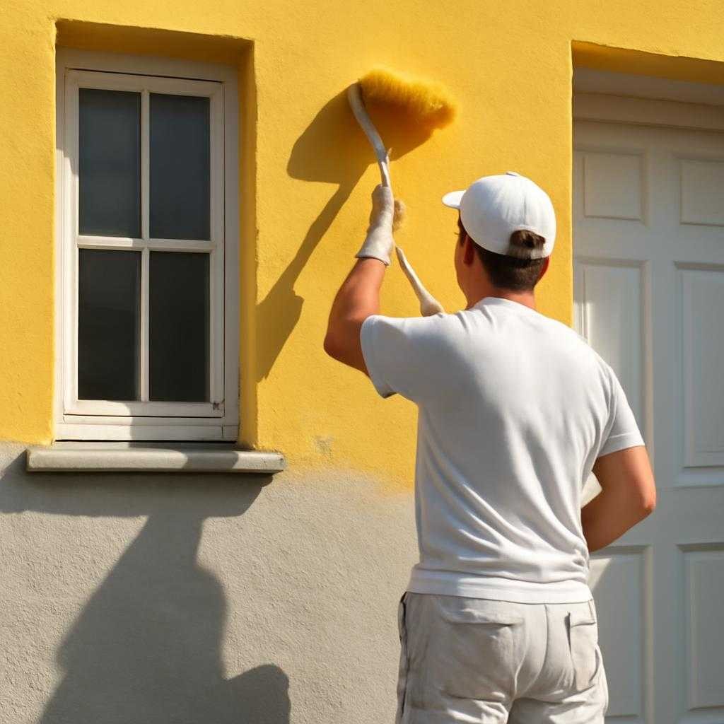 окраска фасада