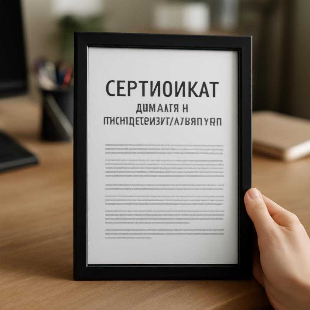 сертификат смк