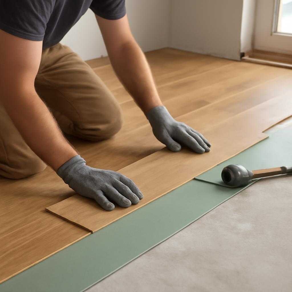 укладка паркетной доски