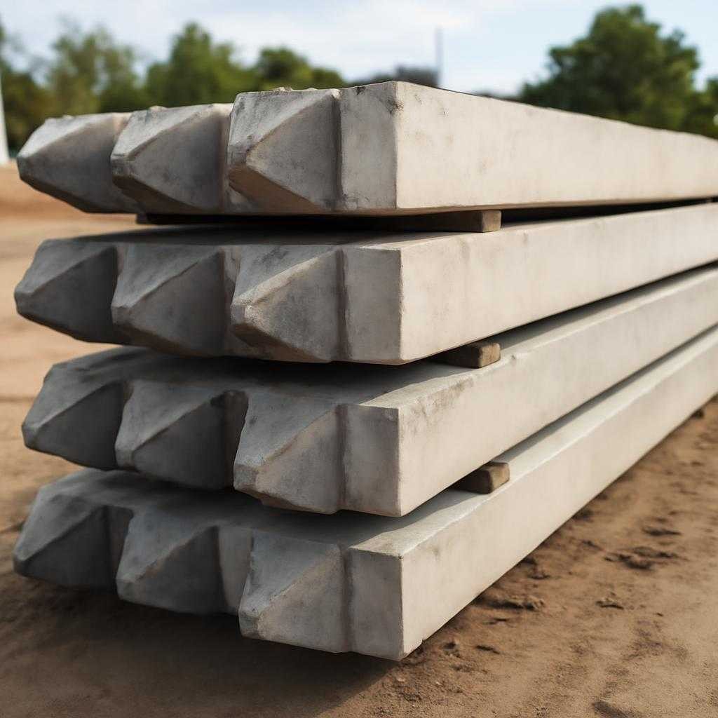 железобетонные сваи