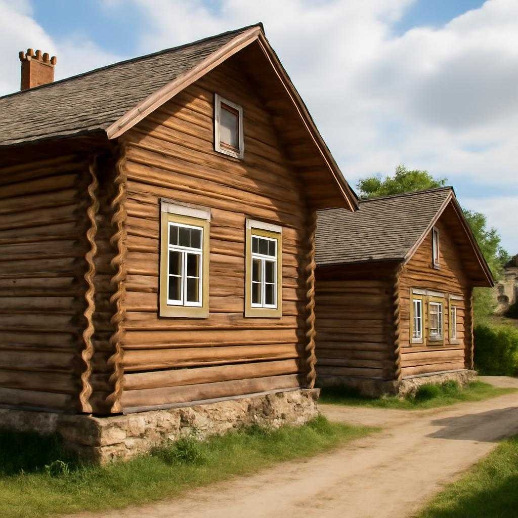 деревянные дома