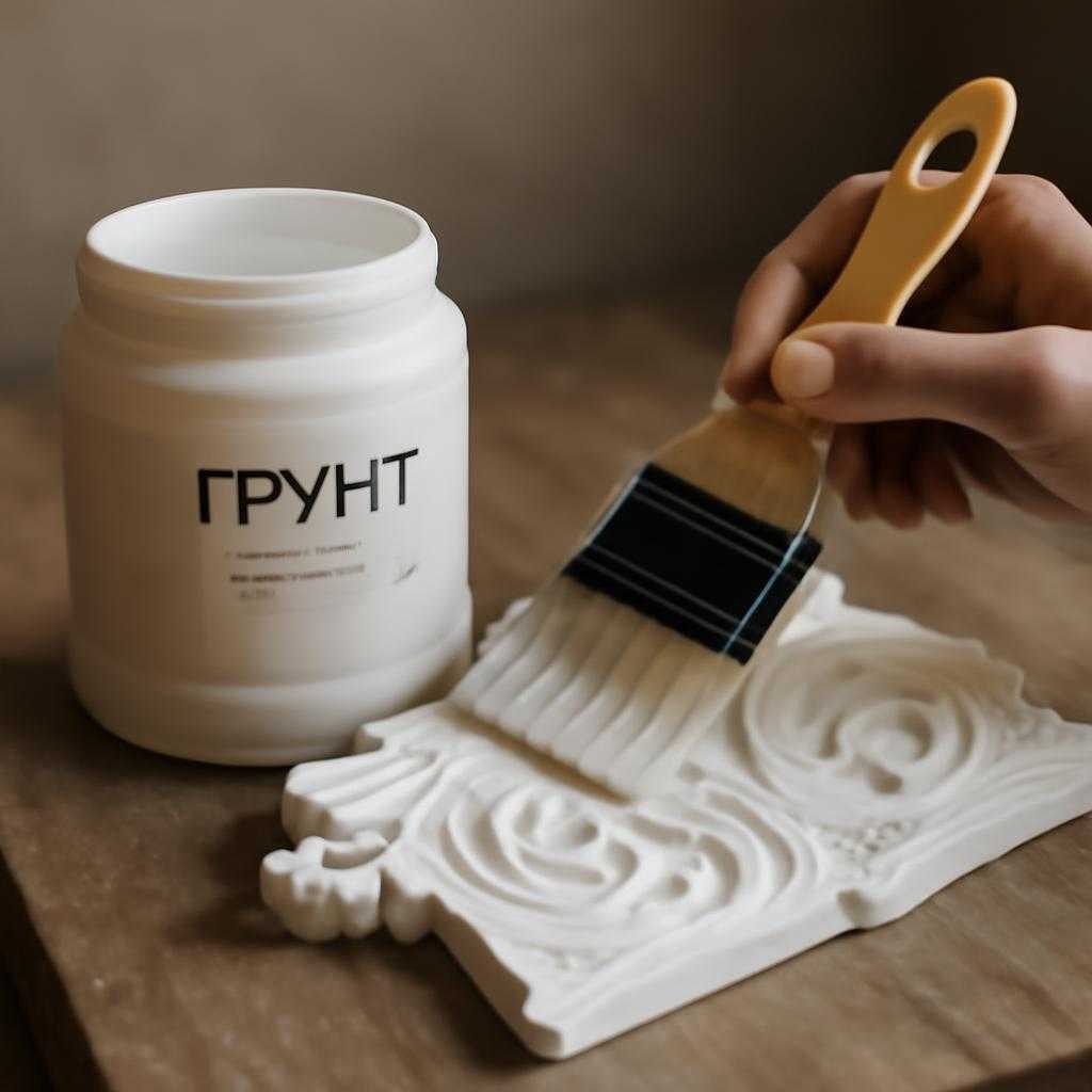 грунт для гипсовой лепнины