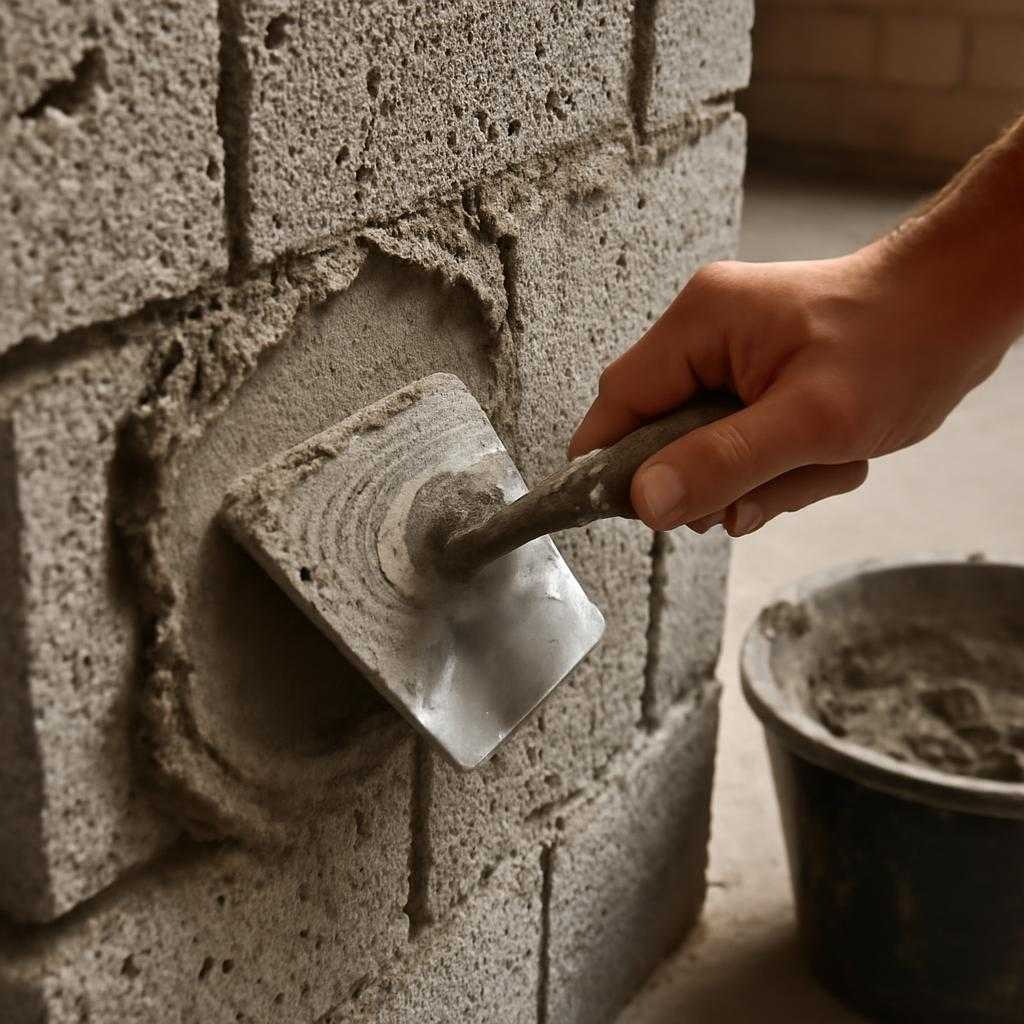 штукатурная смесь для шлакоблока
