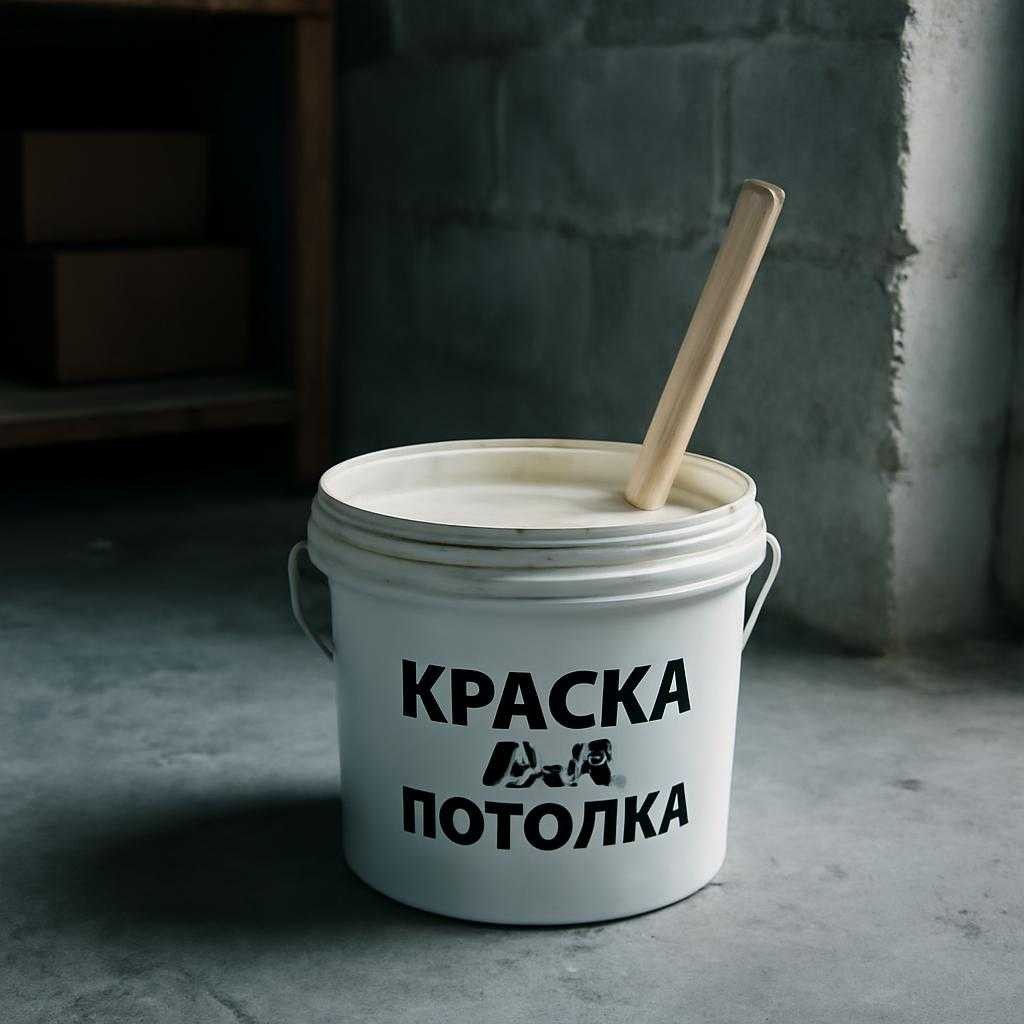 краска для потолка в холодной подсобке